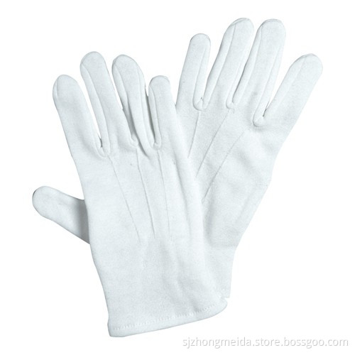 Small White Cotton Gloves